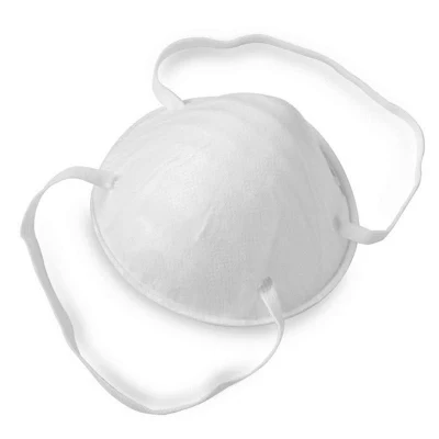 産業エリア用使い捨てカップ形防塵フェイスマスク
